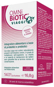 OMNI BIOTIC VIAGGI 14 STICK OROSOLUBILI CON EDULCORANTE SENZA GLUTINE E LATTOSIO