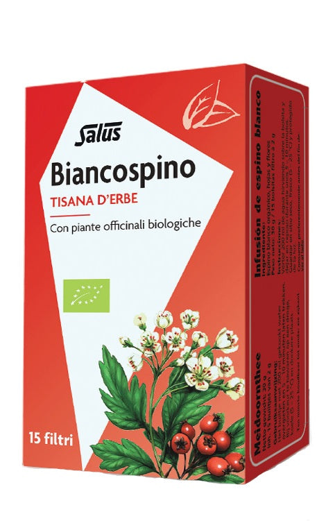 BIANCOSPINO TISANA 15 FILTRI BIO