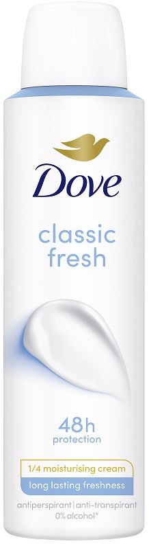 DOVE DEODORANTE SPRAY CLASSIC 48H 150 ML