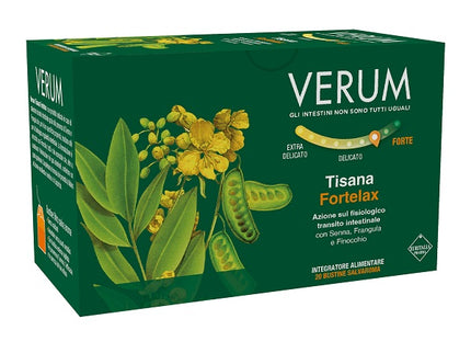 VERUM FORTELAX TISANA 20 FILTRI NEW