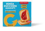 GIUSTO SENZA ZUCCHERI AGGIUNTI FETTE BISCOTTATE ARTIGIANALI CON EDULCORANTI 120 G