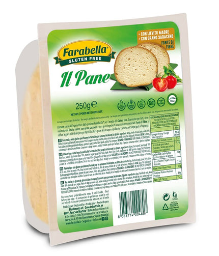 FARABELLA IL PANE 250 G SENZA LATTOSIO