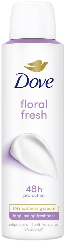 DOVE DEODORANTE SPRAY FLORAL FRESH 48H 150 ML