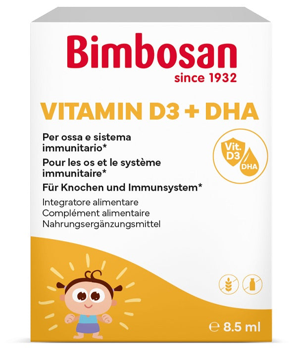 BIMBOSAN VITAMIN D3 & DHA GOCCE 8,5 ML