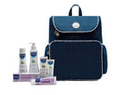 MUSTELA ZAINO BABY CARE CON PASTA CAMBIO 50 ML + DETERGENTE DELICATO 200 ML + HYDRA BEBE' VISO 40 ML + FLUIDO DETERGENTE 300 ML