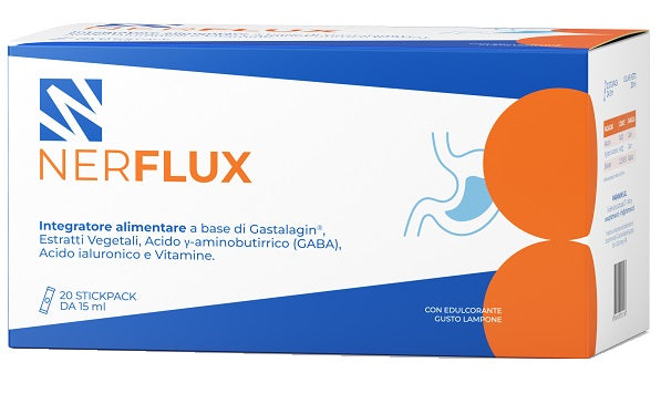 NERFLUX 20 STICKPACK 15 ML GUSTO LAMPONE CON EDULCORANTE
