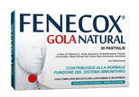 FENECOX GOLA NATURAL MENTOLO EUCALIPTOLO 30 PASTIGLIE CON EDULCORANTE SENZA ZUCCHERI SENZA GLUTINE NATURALMENTE PRIVO DI LATTOSIO