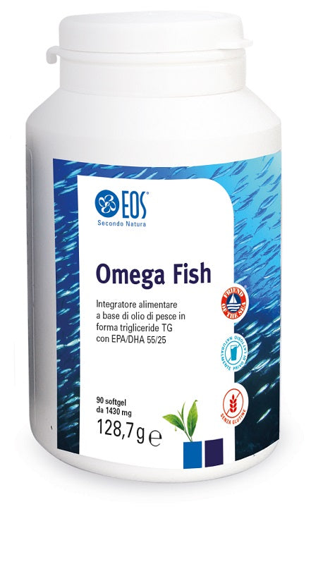 OMEGA FISH 55/25 90 SOFTGEL SENZA GLUTINE NATURALMENTE PRIVO DI LATTOSIO