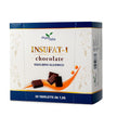 INSUFAT-1 CHOCOLATE 20 TAVOLETTE DA 7,5 G CON EDULCORANTE SENZA ZUCCHERI AGGIUNTI