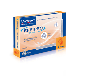 EFFIPRO*4PIP 2-10KG CANI