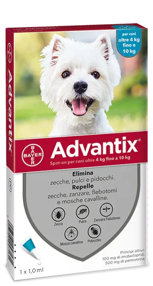 ADVANTIX SPOT ON*1PIP 4-10KG - Farmaspeed