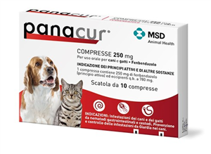 PANACUR*10CPR 250MG