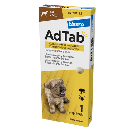 ADTAB*3CPR 56MG CANI 1,3-2,5KG - Farmaspeed