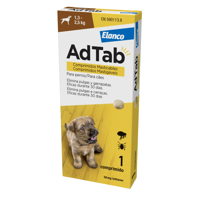 ADTAB*3CPR 56MG CANI 1,3-2,5KG - Farmaspeed