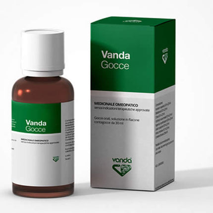 VANDA 9 GOCCE ORALI SOLUZIONE 1 FLACONE CONTAGOCCE IN VETRO DA 30 ML