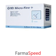 AGHI PER INSULINA AGO PER PENNA DA INSULINA BD MICROFINE IV GAUGE 29 12,7  MM 100 PEZZI - Club Salute farmacia online