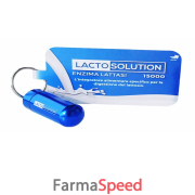 Lactosolution 15000 FCC 15 Compresse Con Porta Pillole Integratore di  Enzima Lattasi per Intolleranti al Lattosio