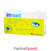 Irireact Collirio 10 Contenitori Monodose Congiuntivite Allergica