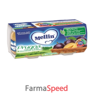 mellin omog prugna/mela 2x100g