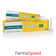 unguento rettale proktis/m plus 30g con cannula