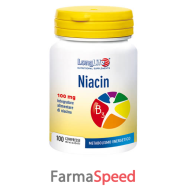 longlife niacin 100 mg 100 compresse