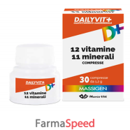 massigen dailyvit+ 12 vitamine 11 minerali 30 compresse