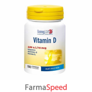 longlife vitamina d3 400ui 100 compresse