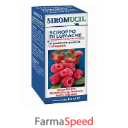 siromucil preparato alimentare con estratto di lumaca al lampone 150 ml