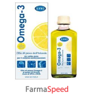 omega 3 liquido gusto limone lysi 240ml