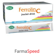 ferrolin c pocket drink 24 bustine