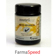 nutriva nutri bromelin 30cpr