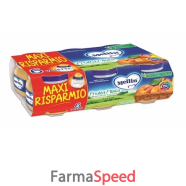 mellin omog frutta mista6x100g