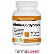 aloha cordyceps 90 capsule flacone 55,8 g