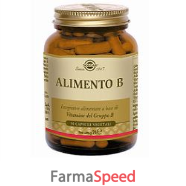 alimento b solgar 50 capsule vegetali  24 g