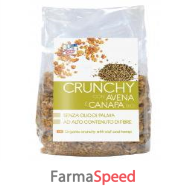 crunchy c/avena/canapa bio375g