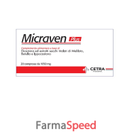 micraven plus 20 compresse da 1030 mg