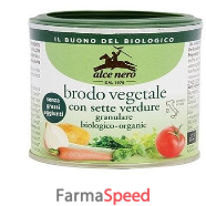 brodo vegetale granulare bio