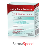 gynocanesbalance gel vaginale 7 flaconcini monouso 5 ml