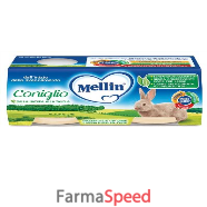 mellin omog coniglio 2x120g