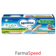 mellin omogeneizzato trota 2 x 80 g