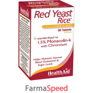 red yeast rice riso rosso 90 compresse