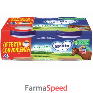 mellin omogeneizzato cavallo 4 x 80 g