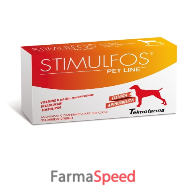 stimulfos pet line cane mangime complementare 30 compresse