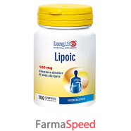 longlife lipoic 100 mg 100 capsule