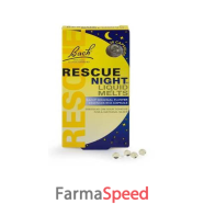 rescue night liquid melts senza alcool 28 capsule