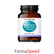 viridian magnesium potassium citrate 30 capsule viridian magnesio potassio citrato