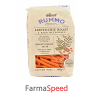 rummo pennette rigate n 70 lenticchie rosse e riso integrale 300 g