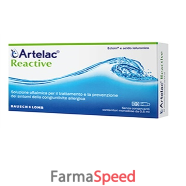 artelac reactive soluzione oftalmica 10 unita' monodose da 0,5 ml