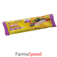 carbo+ barretta energetica frutti di bosco 40 g