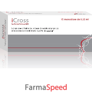 soluzione oftalmica icross 15 monodosi da 0,35 ml